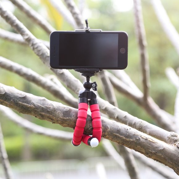 Sponge Foldable Tripod Flexible Mobile HOLDER - Picture 13 of 14